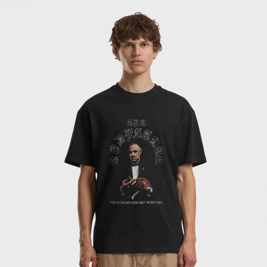 Foto van product The Godfather not Personal Loose Tee Mister Tee zwart