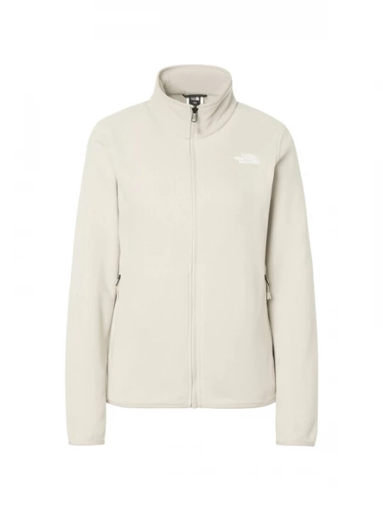 Foto van product THE NORTH FACE Functionele fleece jas 'GLACIER' stone grey / wit