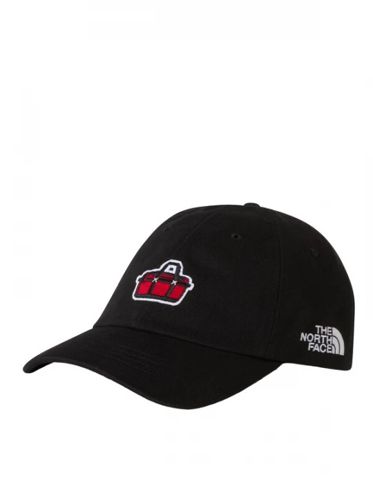 Foto van product THE NORTH FACE Pet 'Norm' rood / zwart / wit