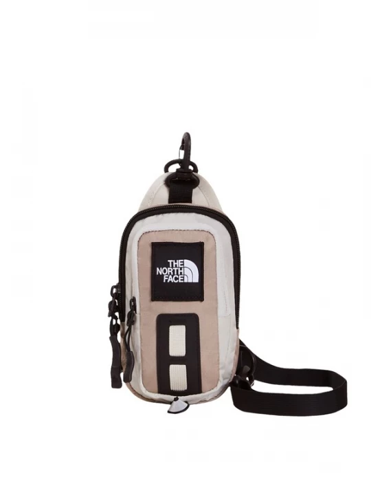 Foto van product THE NORTH FACE Schoudertas 'Hot Shot' ecru / lichtbruin / zwart