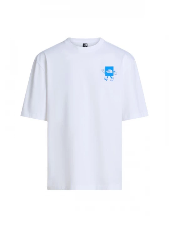 Foto van product THE NORTH FACE Shirt blauw / wit