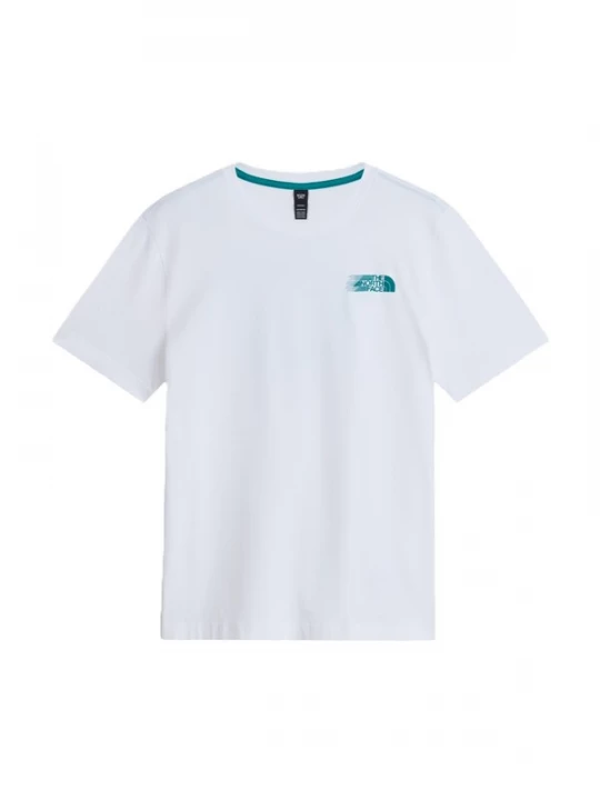 Foto van product THE NORTH FACE Shirt donkergroen / wit