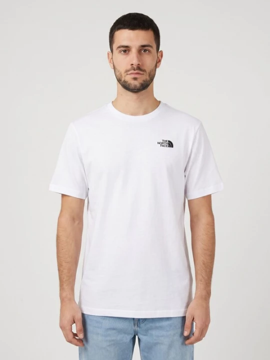 Foto van product THE NORTH FACE Shirt ' Evo SD Reg SS Tee TNF White' wit
