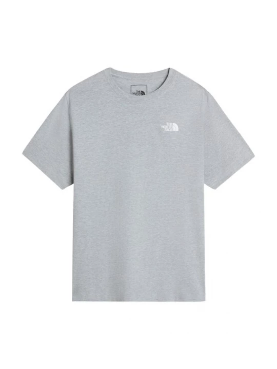 Foto van product THE NORTH FACE Shirt 'EVOLUTION BOX NSE' grijs gemêleerd / zwart / wit