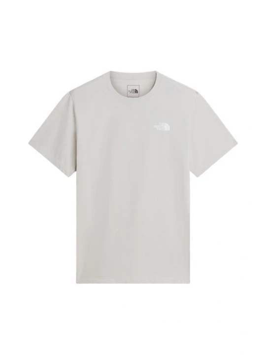 Foto van product THE NORTH FACE Shirt 'Evolution Box Nse' stone grey / zwart / wit