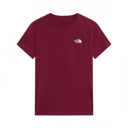 Foto van product THE NORTH FACE Shirt 'Evolution Simple Dome' bourgogne / wit