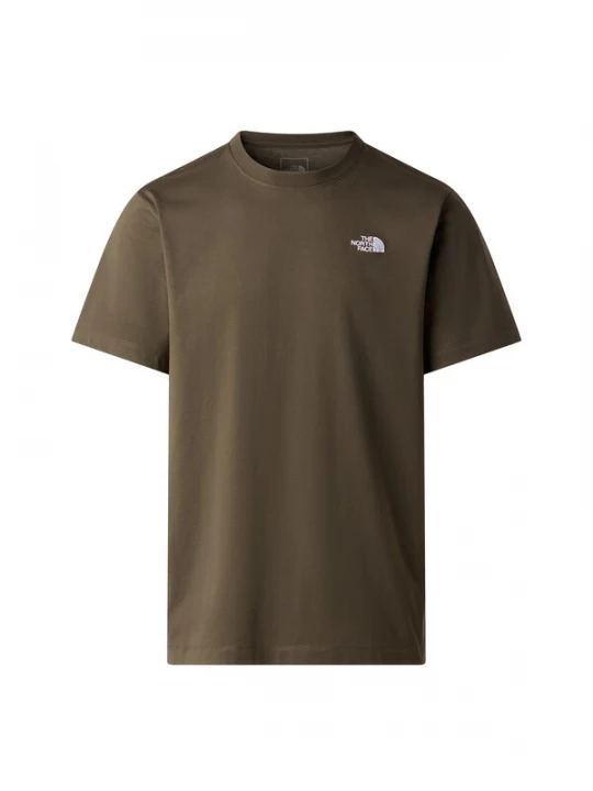 Foto van product THE NORTH FACE Shirt 'Evolution Simple Dome' donkergroen / wit