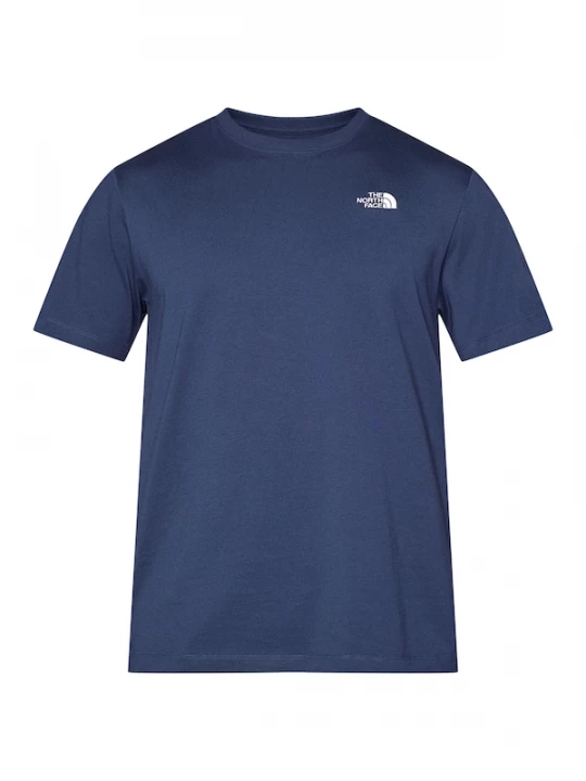 Foto van product THE NORTH FACE Shirt 'Evolution Simple Dome' navy / wit