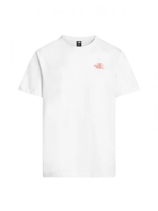 Foto van product THE NORTH FACE Shirt 'Flower Scribble' grasgroen / kersrood / wit