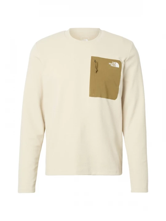 Foto van product THE NORTH FACE Shirt 'KECHA' stone grey / olijfgroen
