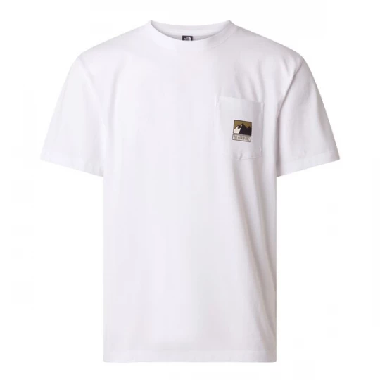 Foto van product THE NORTH FACE Shirt 'Mountain' ecru / kaki / zwart / wit