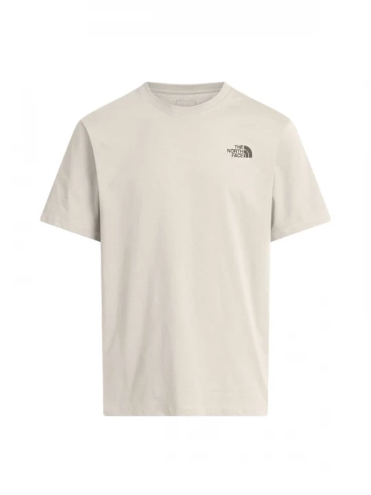Foto van product THE NORTH FACE Shirt 'MOUNTAIN SKETCH' bruin / wolwit