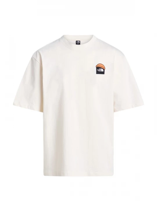 Foto van product THE NORTH FACE Shirt oranje / zwart / offwhite