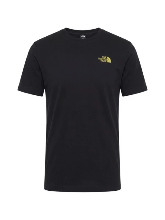 Foto van product THE NORTH FACE Shirt 'PITCH A TENT' geel / groen / mintgroen / zwart