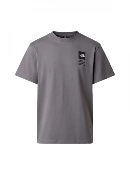 Foto van product THE NORTH FACE Shirt 'THE NORTH FACE M BCD CEL RX SS TEE T-SHIRT' grijs