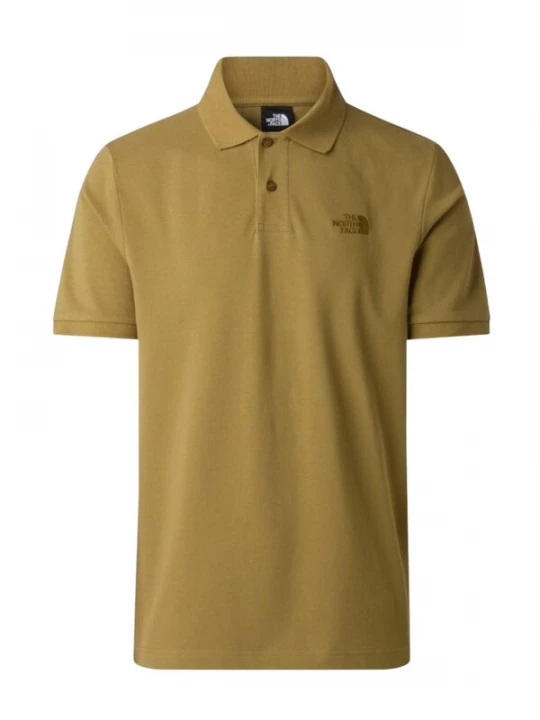 Foto van product THE NORTH FACE Shirt 'THE NORTH FACE M ESS RG POLO TEE POLO' lichtbruin