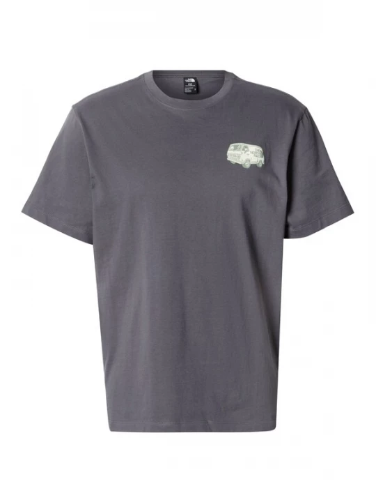 Foto van product THE NORTH FACE Shirt 'VAN LIFE' beige / antraciet / pastelgroen