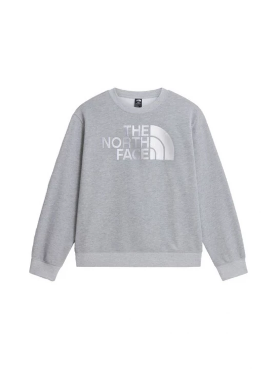 Foto van product THE NORTH FACE Sweatshirt 'ESSENTIAL SIMPLE DOME' grijs gemêleerd / offwhite