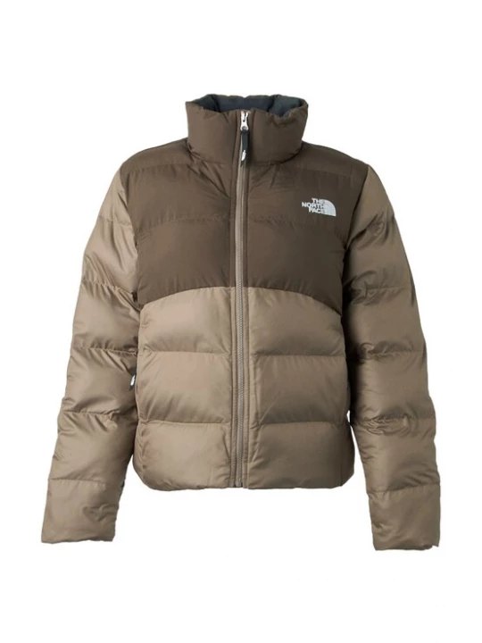 Foto van product THE NORTH FACE Winterjas 'SAIKURU' kaki / olijfgroen / wit