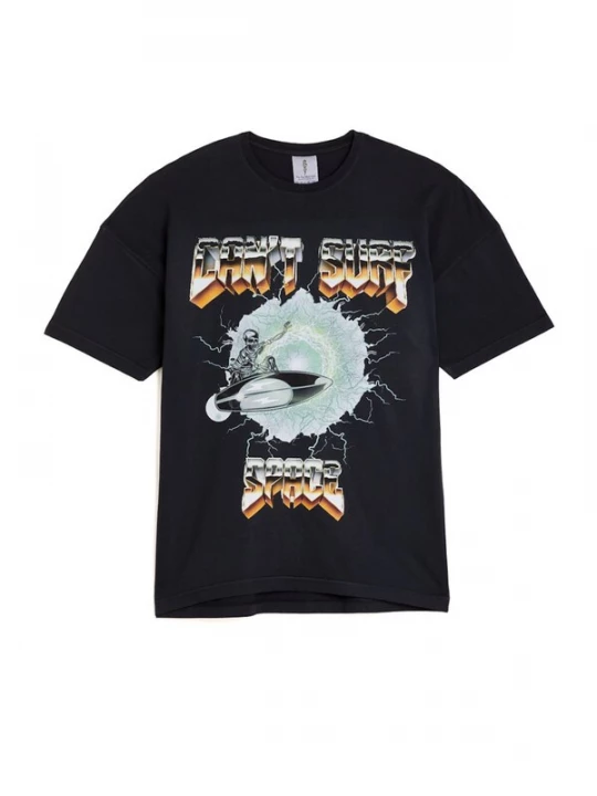 Foto van product The Rad Black Kids Shirt 'Oceans T-Shirt V1' zwart