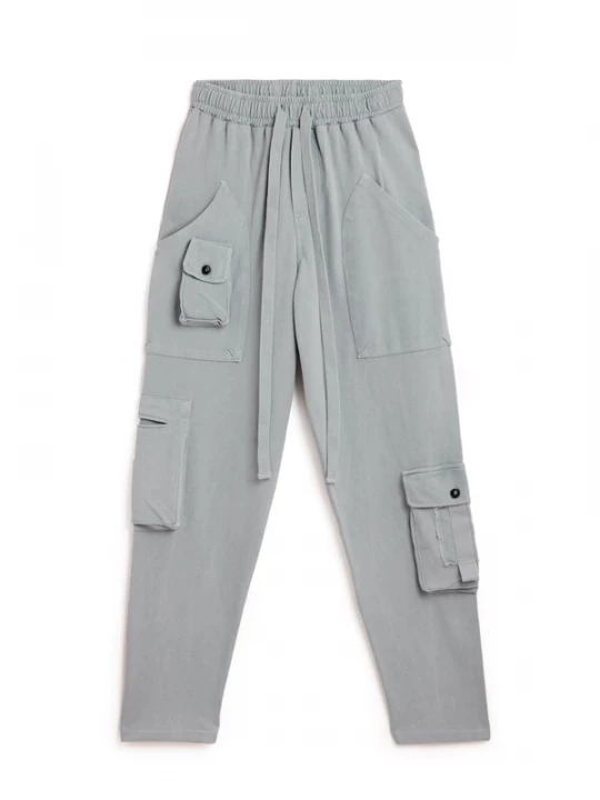 Foto van product The Rad Black Kids Sportbroek lichtgrijs