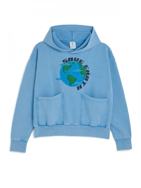 Foto van product The Rad Black Kids Sweatshirt azuur