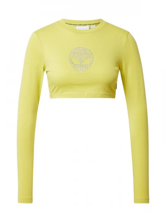 Foto van product The Ragged Priest Shirt 'ALIEN' lichtgroen / transparant
