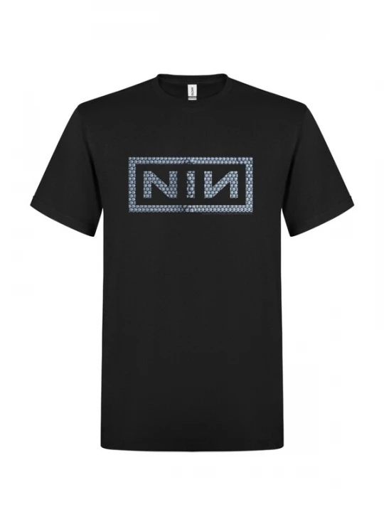 Foto van product THE ROLLING STONES Shirt 'Nine Inch Nails Logo T-Shirt' wit
