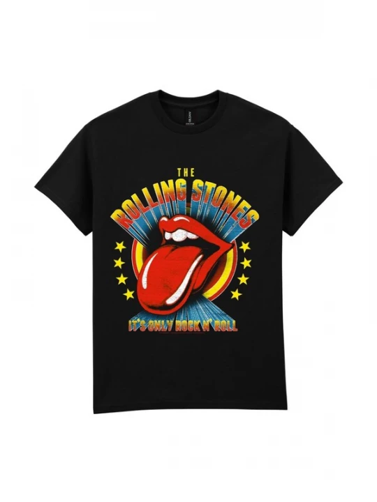Foto van product THE ROLLING STONES Shirt 'Rolling Stones It´s Only Rock And Roll T-Shirt' zwart