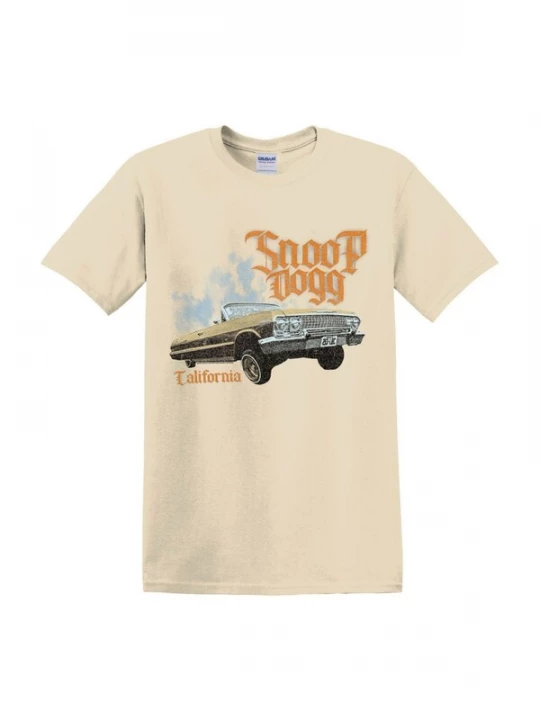 Foto van product THE ROLLING STONES Shirt 'Snoop Dogg Lowrider T-Shirt' natuurwit