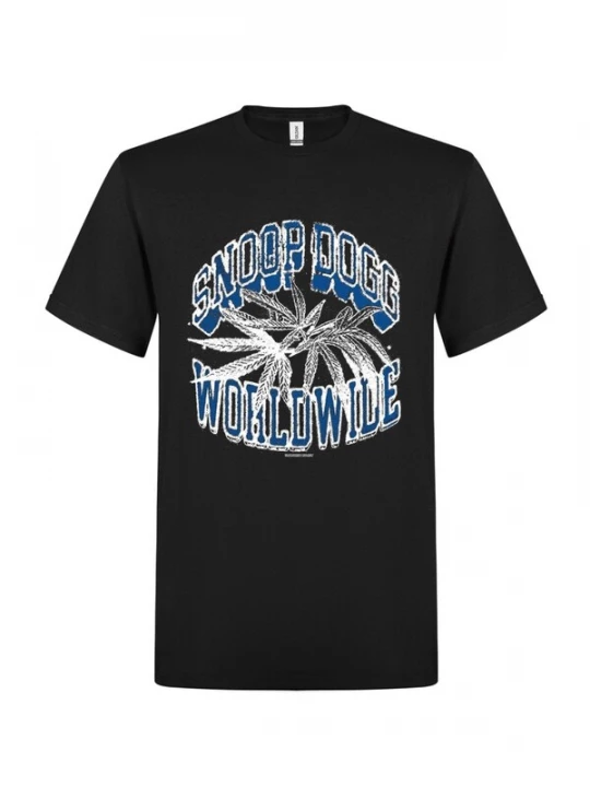 Foto van product THE ROLLING STONES Shirt 'Snoop Dogg Worldwide T-Shirt' zwart