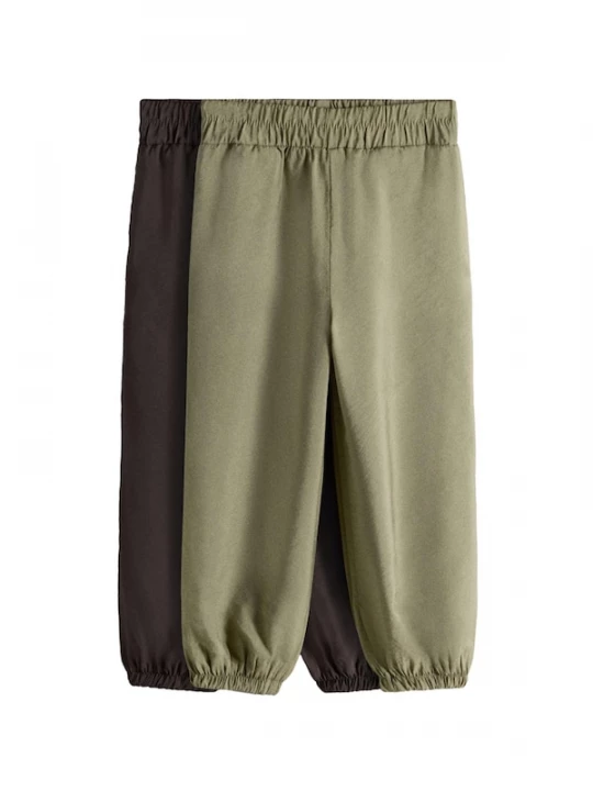 Foto van product The Set Broek chocoladebruin / kaki