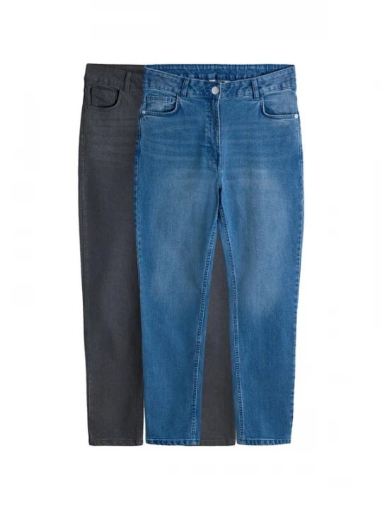 Foto van product The Set Jeans blauw denim / grey denim