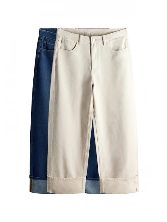 Foto van product The Set Jeans ecru / blauw denim