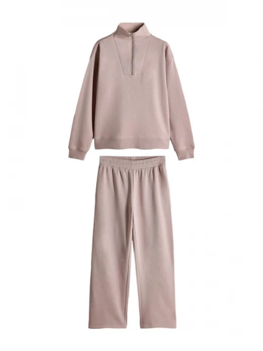Foto van product The Set Joggingpak lichtbruin