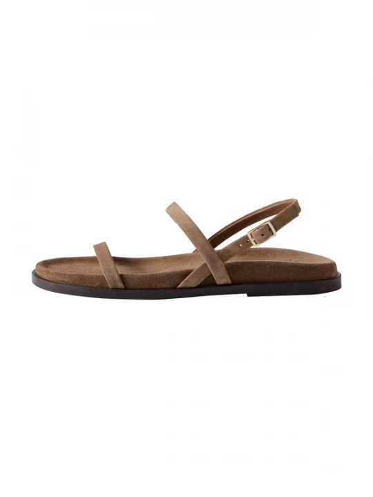 Foto van product The Set Sandalen met riem bruin