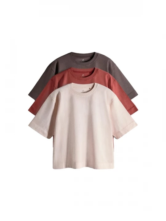 Foto van product The Set Shirt crème / donkergrijs / bordeaux