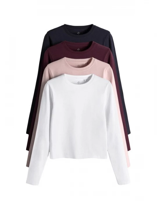 Foto van product The Set Shirt cyclaam / rosa / zwart / wit