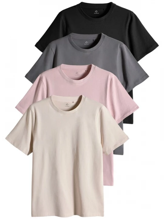 Foto van product The Set Shirt donkergrijs / poederroze / oudroze / zwart
