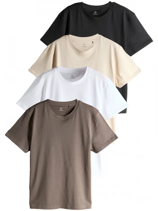 Foto van product The Set Shirt ecru / aardetinten / zwart / wit