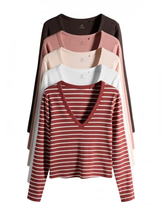 Foto van product The Set Shirt gemengde kleuren
