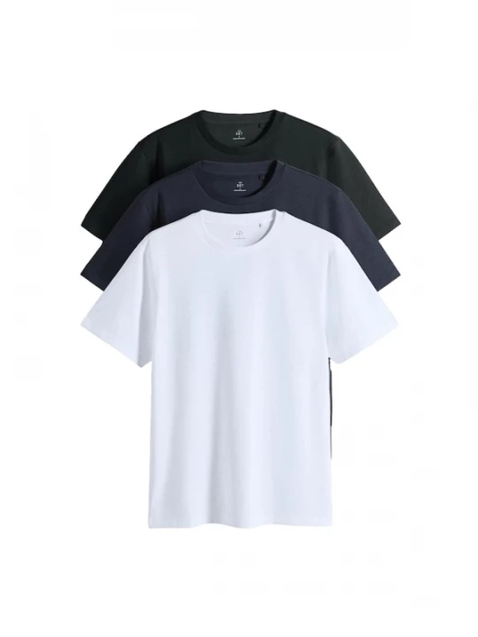 Foto van product The Set Shirt nachtblauw / zwart / wit