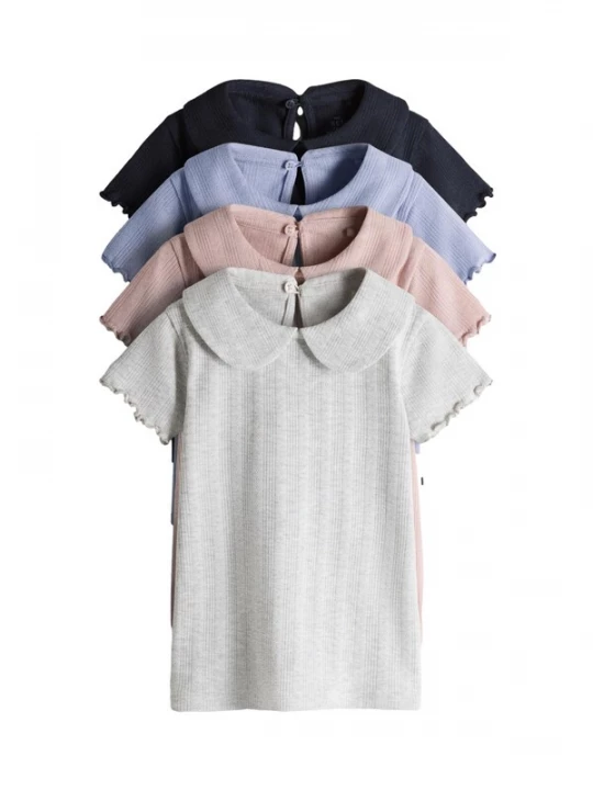 Foto van product The Set Shirt navy / lichtblauw / grijs / oudroze