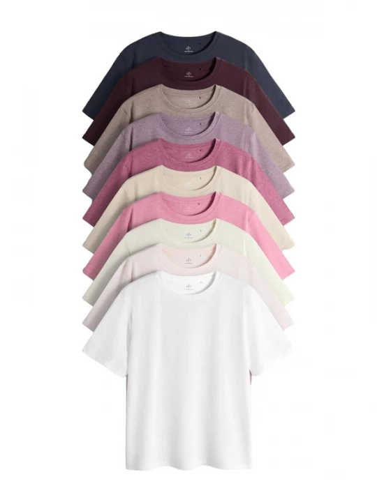 Foto van product The Set Shirt roestbruin / lila / zwart / wit