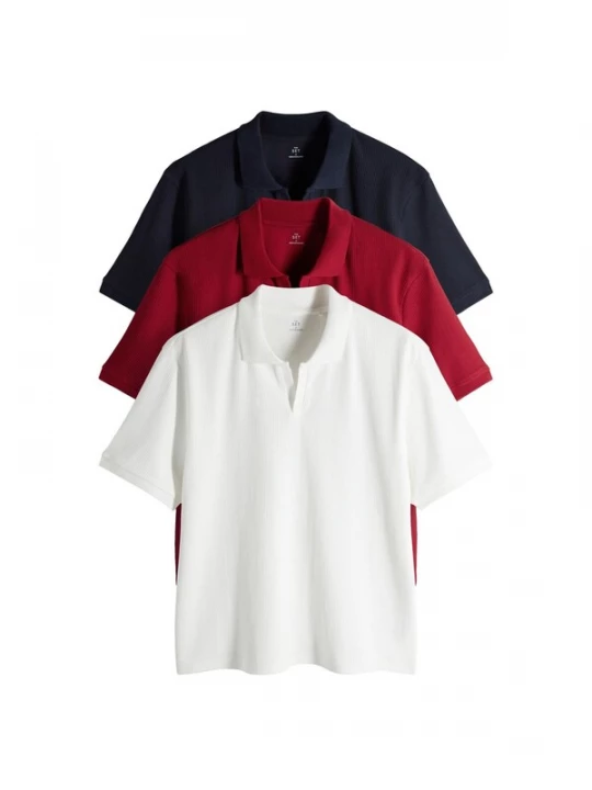 Foto van product The Set Shirt rood / zwart / wit