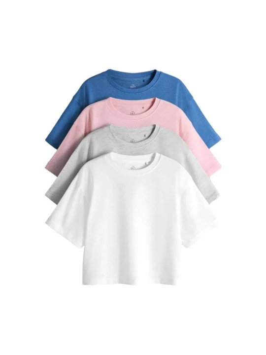 Foto van product The Set Shirt saffier / lichtgrijs / rosa / wit