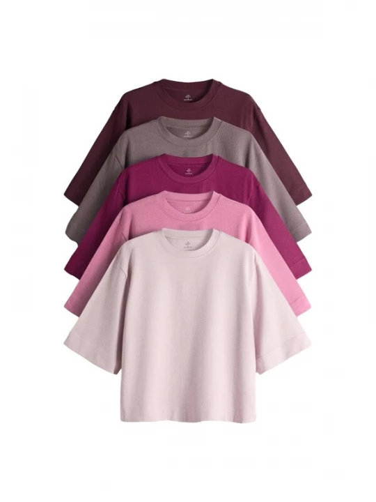 Foto van product The Set Shirt sering / bessen / pink / rosa / framboos