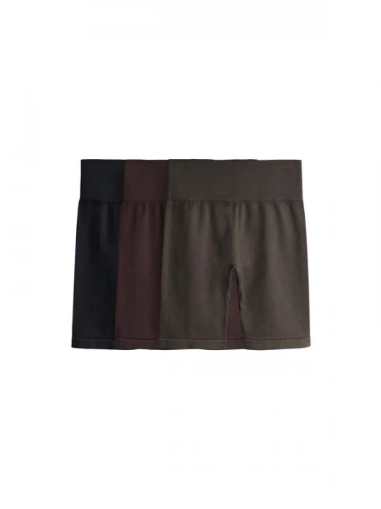 Foto van product The Set Sportbroek chocoladebruin / kaki / zwart