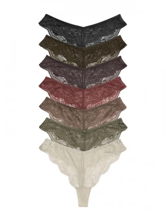 Foto van product The Set String lichtbeige / bruin / kaki / olijfgroen / braam / bourgogne / zwart