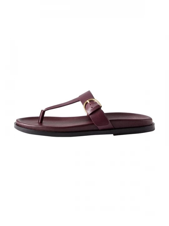 Foto van product The Set Teenslipper bourgogne